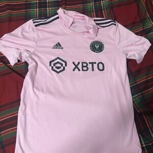 Miami Pink Messi Jersey